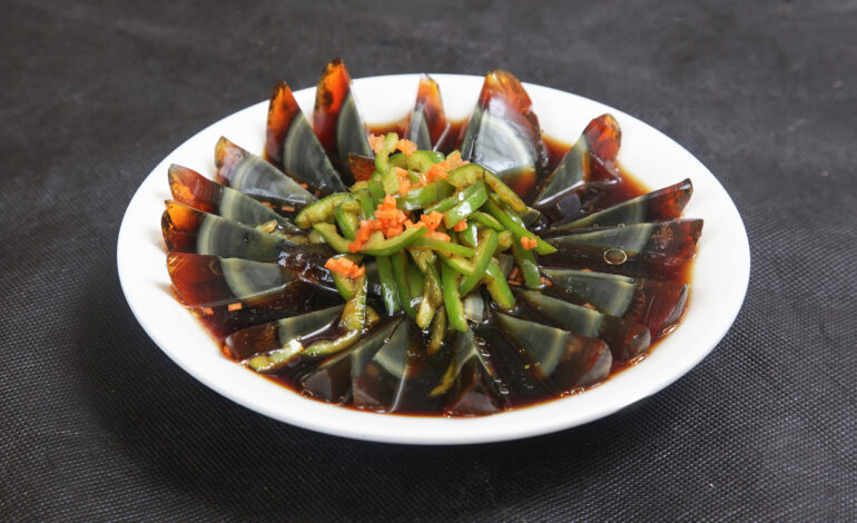 중국 피단(皮蛋), 해외서 폭발적 인기