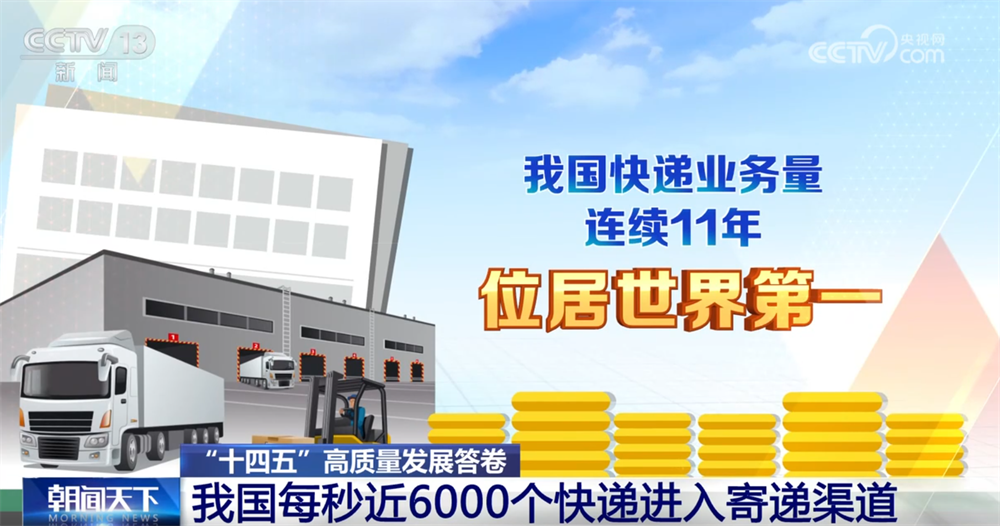 중국 택배 초당 6000건, 세계 최대 물류망 가동